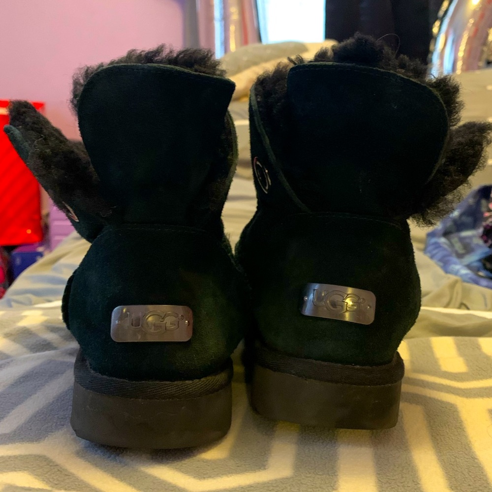 Used Black Ugg Boots US Size 8